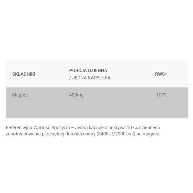 Progress Labs Magnesium Trio Complex suplement diety 120 kapsułek