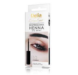 Delia Eyebrow Expert jednoskładnikowa ekspresowa henna do brwi