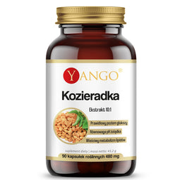 Yango Kozieradka suplement diety 90 kapsułek
