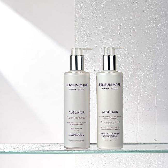 Sensum Mare Algohair co-Wash łagodząco-nawilżająca emulsja myjąca dla wrażliwej i suchej skóry głowy 250ml