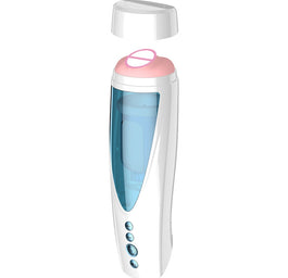 B-Series Fox Masturbator-Vibrating Rotating and Flashing wibrujący masturbator z efektami dźwiękowymi i świetlnymi
