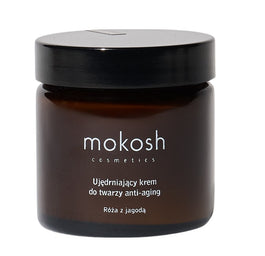 Mokosh Ujędrniający krem do twarzy anti-aging Róża z jagodą 60ml