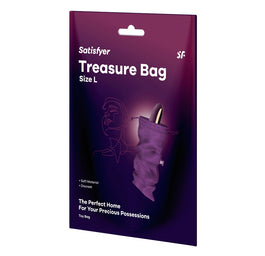 Satisfyer Treasure Bag torba do przechowywania gadżetów L Violet