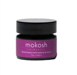 Mokosh Oczyszczająca maska-peeling do twarzy Figa z węglem 15ml