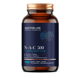 Doctor Life N-A-C 500mg suplement diety 100 kapsułek