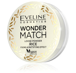 Eveline Cosmetics Wonder Match Loose Powder Rice puder sypki ryżowy utrwalająco-matujący