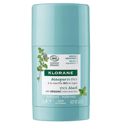 Klorane Stick Mask maska w sztyfcie z organiczną miętą i glinką 25g