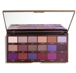 Makeup Revolution I Heart Revolution Chocolate Eyeshadow Palette paleta cieni do powiek Violet 18g