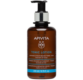 Apivita Tonic Lotion Soothing & Moisturizing Toner tonik łagodząco-nawilżający do twarzy z lawendą i miodem 200ml