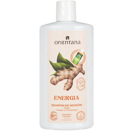 ORIENTANA Ajurwedyjski szampon do włosów Imbir i Trawa Cytrynowa 210ml