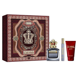 Jean Paul Gaultier Scandal Pour Homme zestaw woda toaletowa spray 100ml + woda toaletowa spray 10ml + żel pod prysznic 75ml