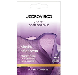 UZDROVISCO Nocne Odmłodzenie maska całonocna 10ml