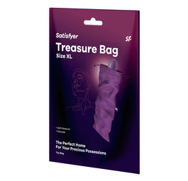 Satisfyer Treasure Bag torba do przechowywania gadżetów XL Violet
