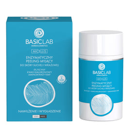 BasicLab Micellis enzymatyczny peeling myjący do skóry suchej i wrażliwej 35g