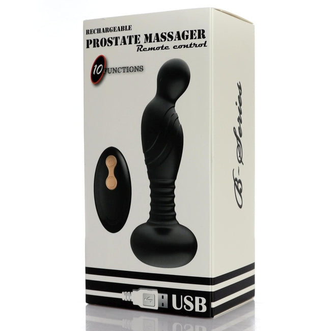 B-Series Magic Prostate Massager masażer prostaty z pilotem Black