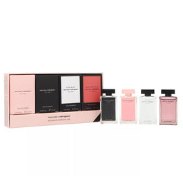 Narciso Rodriguez Exclusive Collector zestaw For Her woda toaletowa 7.5ml + For Her woda perfumowana 7.5ml + Pure Musc woda perfumowana 7.5ml + Musc Noir Rose woda perfumowana 7.5ml