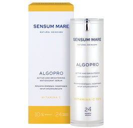 Sensum Mare Algopro aktywnie działające rozjaśniające serum antyoksydacyjne z 10% witaminą C 30ml