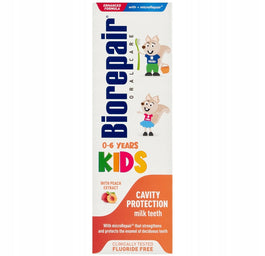 Biorepair Kids pasta do zębów dla dzieci 0-6 lat Brzoskwinia 50ml