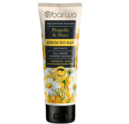 Barwa Receptury Natury odżywczy krem do rąk Propolis + Aloes 100ml