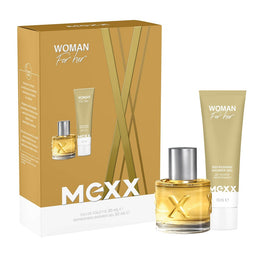 Mexx Woman zestaw woda toaletowa spray 20ml + żel pod prysznic 50ml