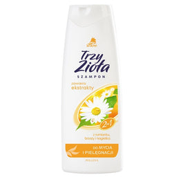 Pollena Savona Trzy Zioła szampon do włosów 2w1 Rumianek 250ml