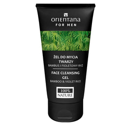 ORIENTANA For Men żel do mycia twarzy Bambus i Fioletowy Ryż 150ml