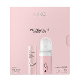 KIKO Milano Perfect Lips Caring Set zestaw pielęgnacyjny: peeling do ust i krem pielęgnacyjny do ust