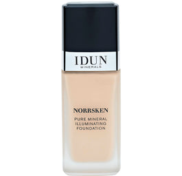 IDUN Minerals Norrsken Pure Mineral Illuminating Foundation rozświetlający podkład mineralny w płynie