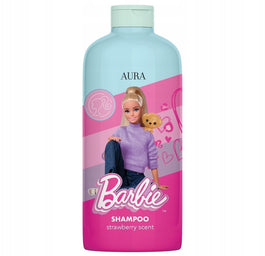 Aura Barbie Shampoo szampon do włosów dla dzieci Strawberry 500ml