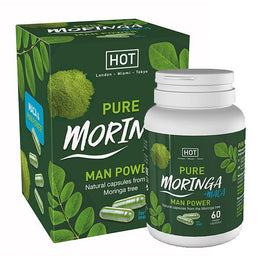 Hot Premium Moringa + Maca Man Power suplement diety dla mężczyzn na potencję 60 kapsułek