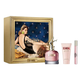 Jean Paul Gaultier Scandal zestaw woda perfumowana spray 80ml + balsam do ciała 75ml + woda perfumowana spray 10ml