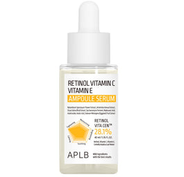 APLB Retinol Vitamin C Vitamin E Ampoule Serum rozświetlające serum do twarzy 40ml