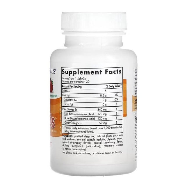 Nordic Naturals Daily OMEGA Kids suplement diety dla dzieci 30 kapsułek do żucia