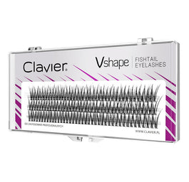 Clavier Vshape Fishtail Eyelashes kępki rzęs