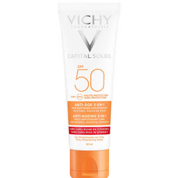 Vichy Capital Soleil krem przeciwstarzeniowy do twarzy 3w1 SPF50 50ml