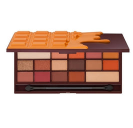 Makeup Revolution I Heart Revolution Chocolate Eyeshadow Palette paleta cieni do powiek Orange 22g