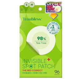 Troubless Invisible Plus Spot Patch The Red Correct plastry na niedoskonałości redukujące zaczerwienienie 96szt.