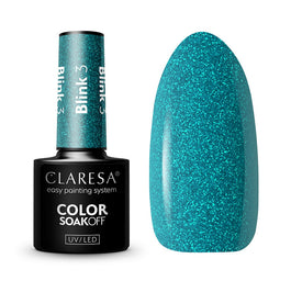 Claresa Color Soak Off UV/LED Blink lakier hybrydowy 3 5g