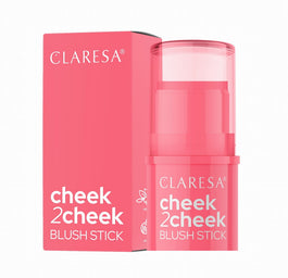 Claresa Cheek 2 Cheek róż w sztyfcie 02 Neon Coral 5.5g