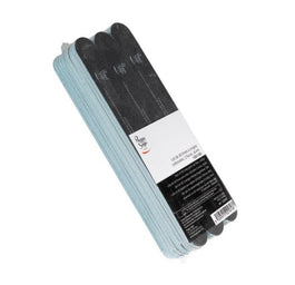 Peggy Sage Pack Of 30 2-Way Gigant Nail Files Coarse komplet dużych pilników do paznokci dwustronnych 100/180 czarny 30szt