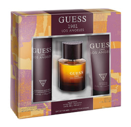 Guess 1981 Los Angeles For Men zestaw woda toaletowa spray 100ml + żel pod prysznic 200ml + dezodorant spray 226ml