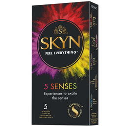 SKYN 5 Senses nielateksowe prezerwatywy 5szt
