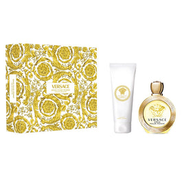 Versace Eros Pour Femme zestaw woda toaletowa spray 100ml + balsam do ciała 150ml