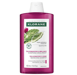 Klorane 72H Hydration & Shine Shampoo nawilżający szampon z opuncją figową 400ml
