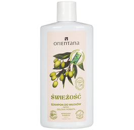 ORIENTANA Ajurwedyjski szampon do włosów Neem i Zielona Herbata 210ml