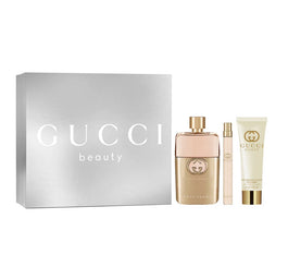 Gucci Guilty Pour Femme zestaw woda perfumowana spray 90ml + woda perfumowana spray 10ml + balsam do ciała 50ml