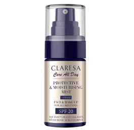 Claresa Care All Day Protective & Moisturising Mist mgiełka ochronno-nawilżająca z SPF20 50ml