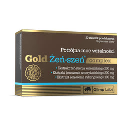 Olimp Labs Gold Żeń-szeń Complex suplement diety 30 tabletek