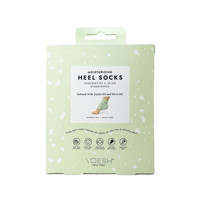 VOESH Moisturizing Heel Socks nawilżające skarpetki żelowe na pięty Green 1 para