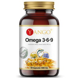 Yango Omega 3-6-9 suplement diety 60 kapsułek